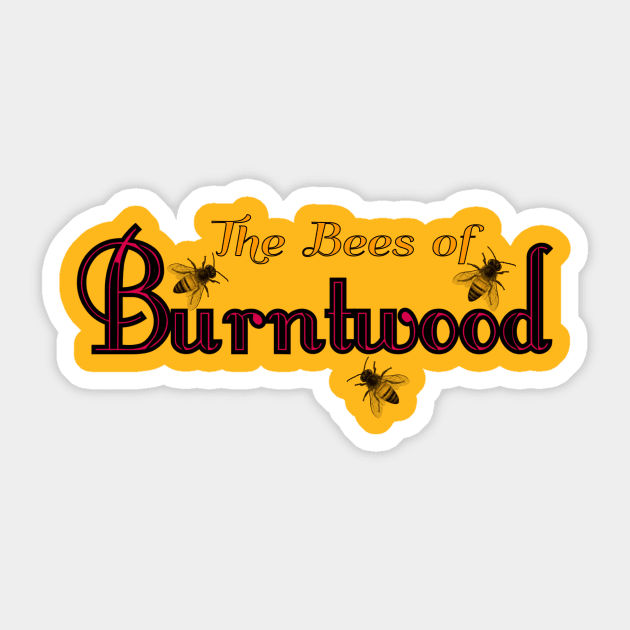 The Bees of Burntwood Sticker by Vane